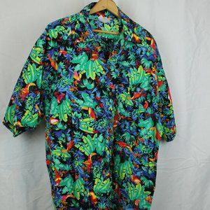 Toucan Dance Vintage Hawaiian Shirt